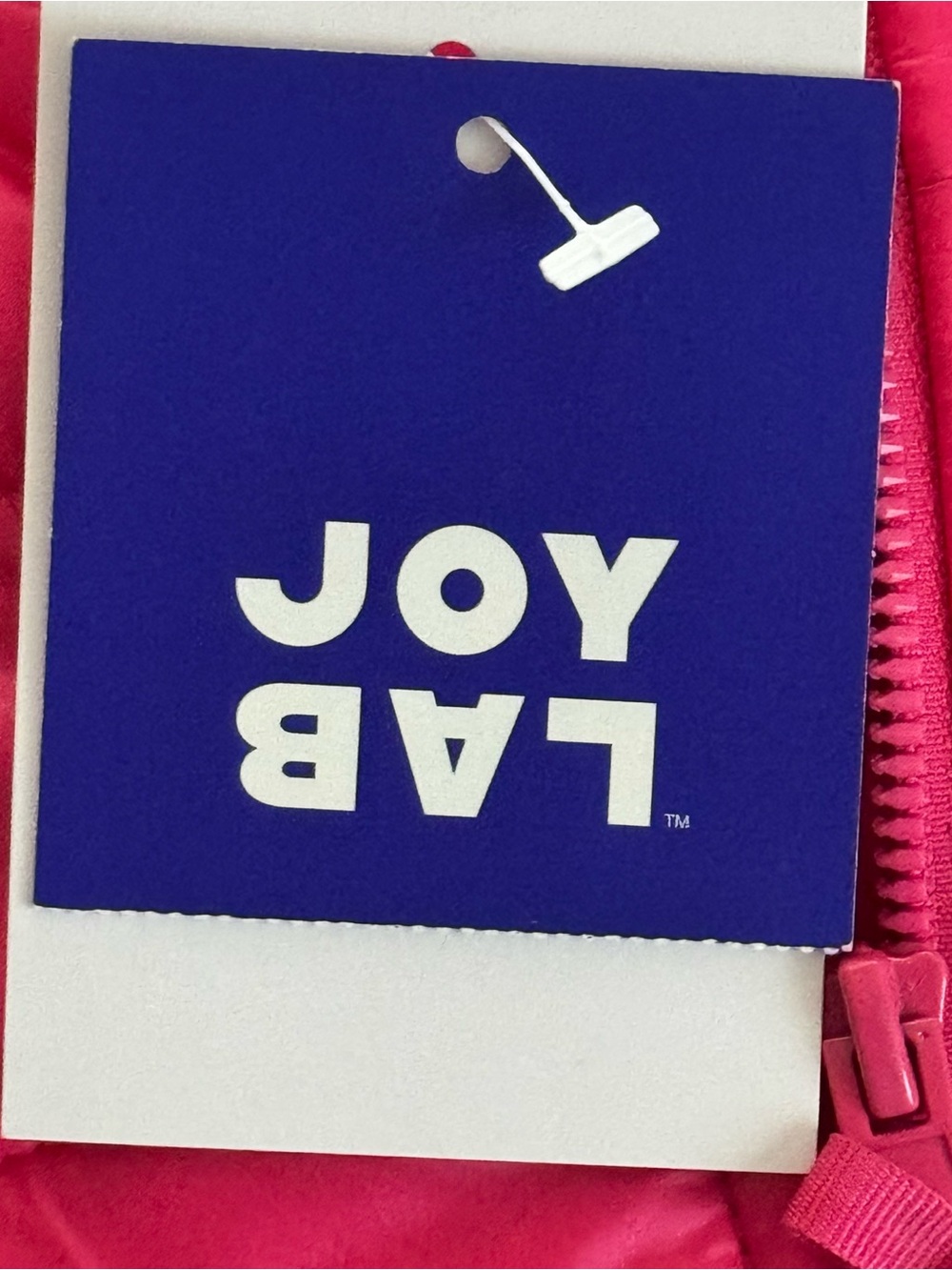 JoyLab Quilted Packable Vest in Hot Pink - Picture 8 of 8